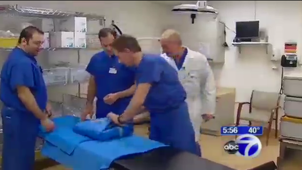 ABC News reports on Dr. Zuckerman and his team as they prepare for a medical mission to Afghanistan to aid burn victims.