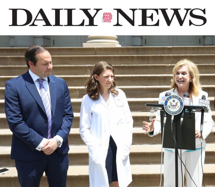 Dr. Zuckerman spoke on behalf of Rep. Maloney's sponsored legislation proposed to ban minors from using tanning beds, which can be 10x-15x more intense than the midday sun.