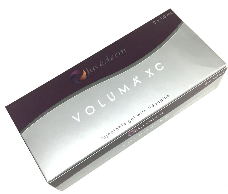 Voluma, a Hyaluronic Acid filler made by Allergan. Dr. Zuckerman uses this product for cheek enhancement in his practice in New York City.